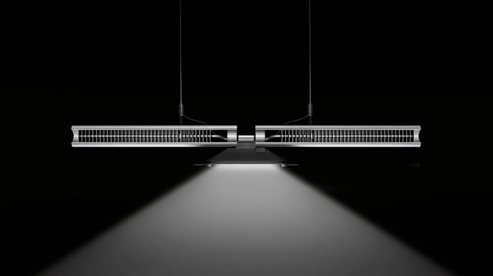 Cu-Beam down-light logo and image