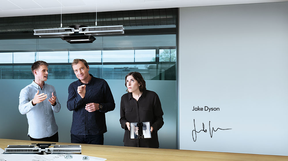 Image of Jake and his engineers.