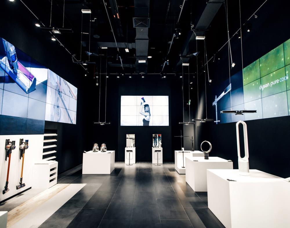 Interior view of Dyson Demo | 447 Oxford Street | London